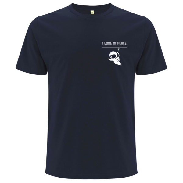 bambiboom Unisex/Herren T-Shirt Mondmann, Navy Blue