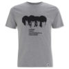 bambiboom Fairtrade T-Shirt Print Aufdruck Beatles Unisex Männer Frauen Hans Paul Schorsch & Richard, grau melange