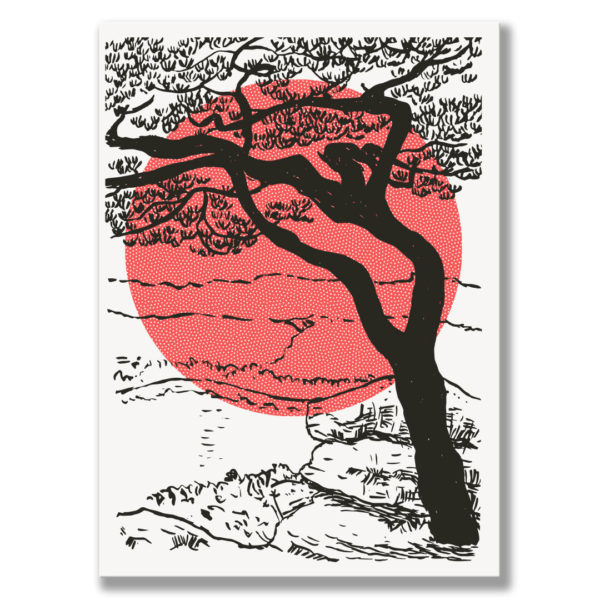 Kunstdruck Houbirg