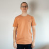 bambiboom Fairtrade T-Shirt Unisex Damen Herren Print Aufdruck Empowerment Shirt be free, pastellorange hellorange