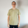 bambiboom Fairtrade T-Shirt Unisex Damen Herren Print Aufdruck Empowerment Shirt be free, salbeigrün pastellgrün