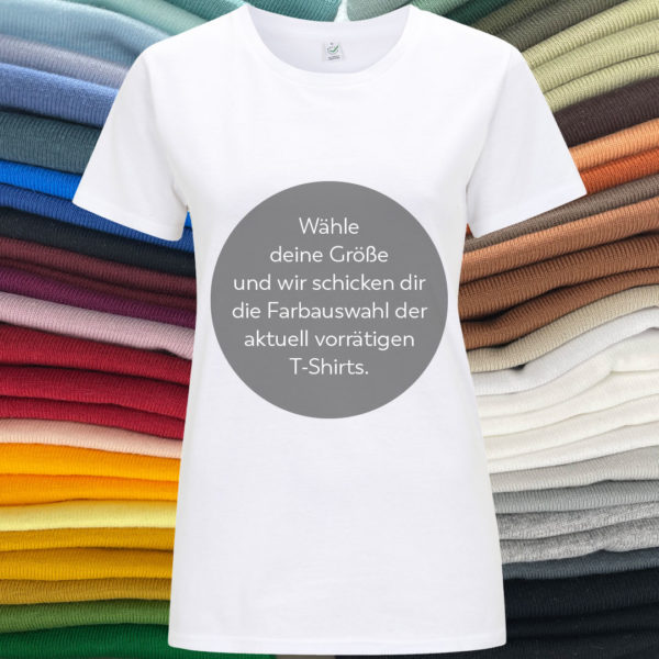 bambiboom Damen T-Shirtfarben Farben Beispiele