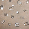 bambiboom Geschenkpapier Minimal Xmas, Bogen 50x70 cm