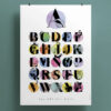 bambiboom Poster ABC der Tiere 50x70 cm