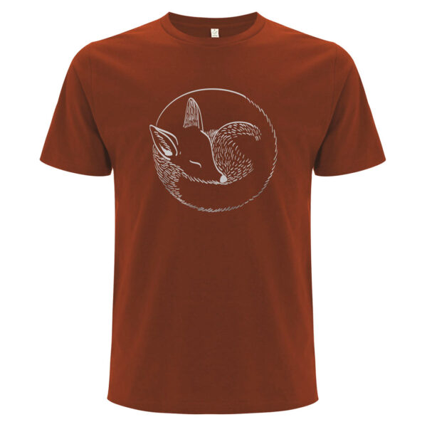 bambiboom Unisex/Herren T-Shirt Fux, Dark Orange