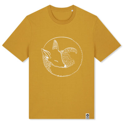 bambiboom Unisex/Herren T-Shirt Fux, Ochre