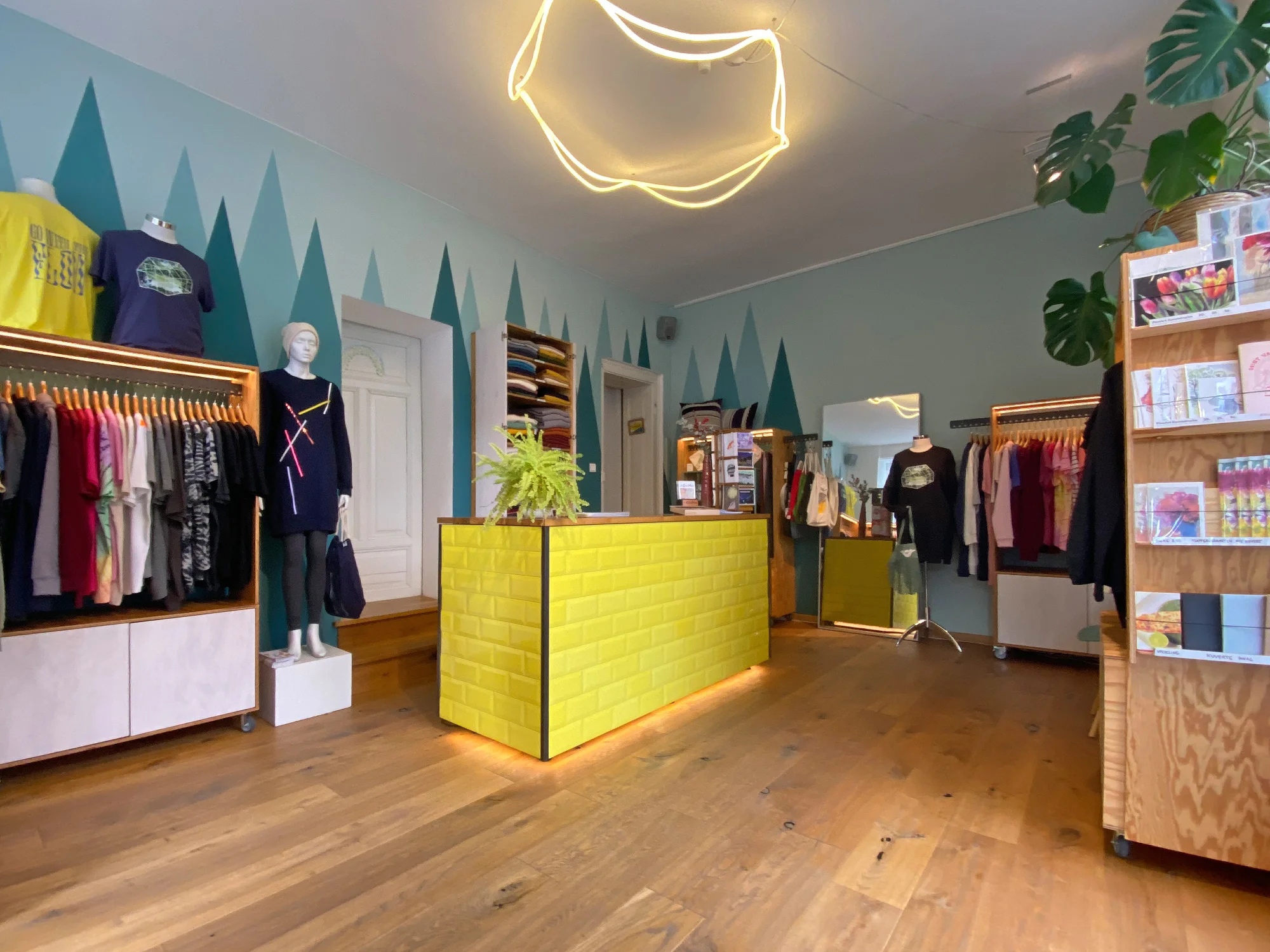 bambiboom Faire Mode, Blick in den Atelierladen