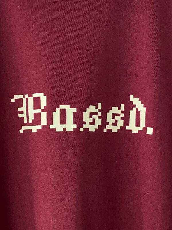 bambiboom Unisex und Herren T-Shirt Bassd. Bordeaux