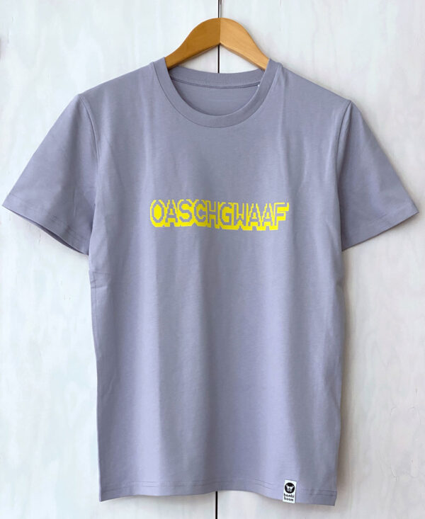 bambiboom Unisex und Herren T-Shirt Oaschgwaaf Lavendel