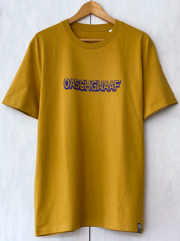 bambiboom Unisex und Herren T-Shirt Oaschgwaaf Ochre