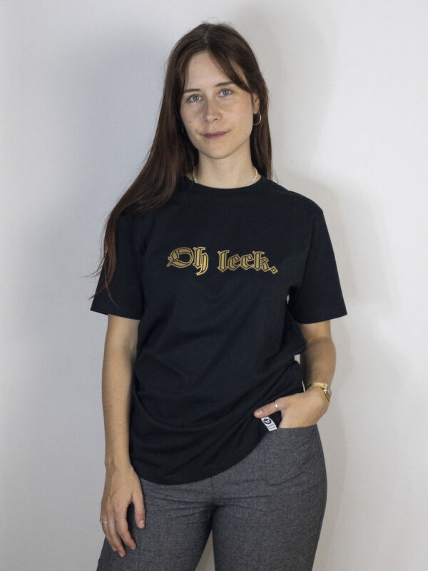 bambiboom Unisex und Herren T-Shirt Oh leck schwarz