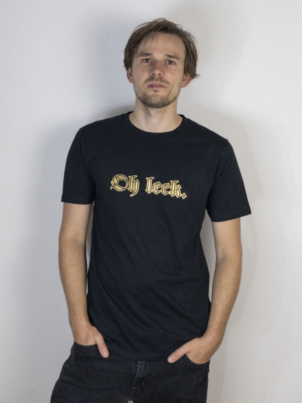 bambiboom Unisex und Herren T-Shirt Oh leck schwarz